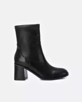 Женские ботильоны на молнии и резиновой подошве Xti, черный