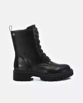 Женские ботильоны на молнии и шнурках Xti, черный