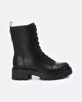 Женские ботильоны на молнии и шнурках Xti, черный