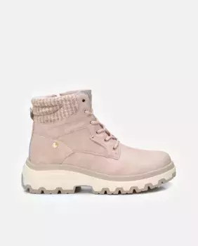 Женские ботильоны на молнии и шнурках Xti, цвет Nude