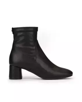 Женские ботильоны на низком круглом каблуке Pedro Miralles, черный