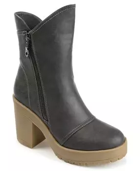 Женские ботильоны на платформе Jaquie Journee Collection, серый