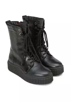 Женские ботильоны на платформе со шнуровкой Marc O'Polo, цвет 990 Black