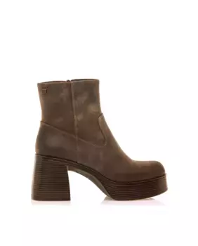 Женские ботильоны на платформе в стиле восьмидесятых Mustang, коричневый