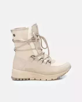 Женские ботильоны на плоской подошве с боковой молнией Refresh, белый