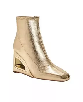 Женские ботильоны на полой танкетке Katy Perry, золото