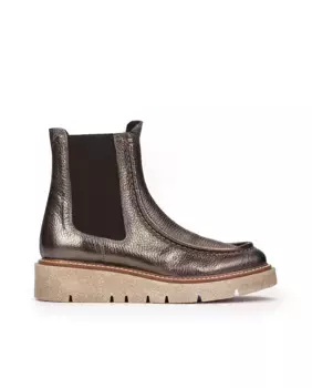 Женские ботильоны на резинке по бокам Weekend by Pedro Miralles, золотой