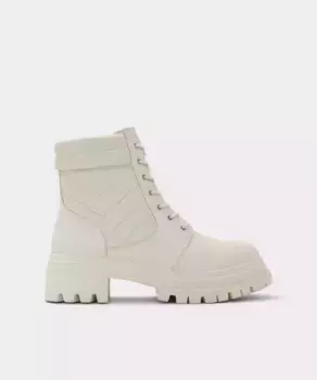 Женские ботильоны на шнуровке с круглым носком Aldo, белый