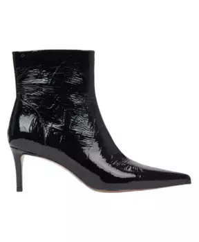 Женские ботильоны на шпильке из лакированной кожи. Estro, черный