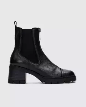 Женские ботильоны на спортивной подошве и застежке-молнии Hispanitas, черный