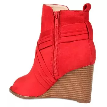 Женские ботильоны на танкетке Journee Collection Sabeena Journee Collection, бежевый