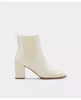 Женские ботильоны натурального цвета с острым носком Aldo, белый