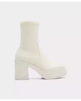Женские ботильоны натурального цвета с квадратным носком Aldo