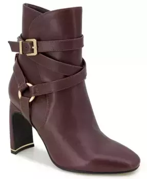 Женские ботильоны Nellie на устойчивом каблуке Kenneth Cole New York, красный