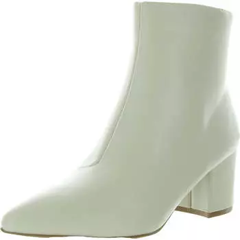 Женские ботильоны Nightlife из искусственной замши на каблуке Sugar, цвет bone soft pu