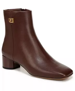 Женские ботильоны Noah с квадратным носком Franco Sarto, коричневый