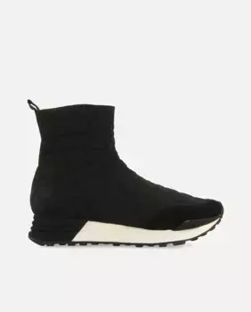 Женские ботильоны-носки с фактурной и анатомической стелькой Gioseppo, черный