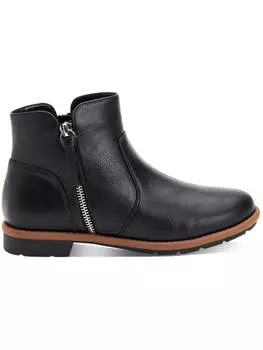 Женские ботильоны Oaklynn из искусственной кожи без шнурков Style & Co., цвет black smooth