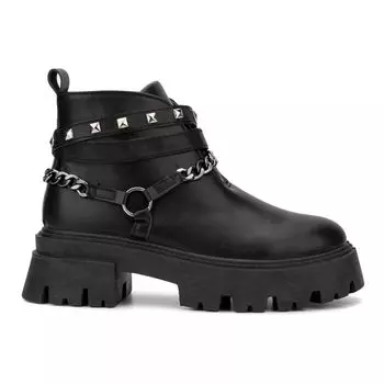 Женские ботильоны Olivia Miller цвета слоновой кости с выступами Olivia Miller