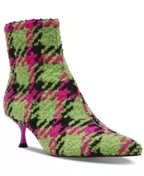 Женские ботильоны Parkker с острым носом и низким каблуком Betsey Johnson, зеленый