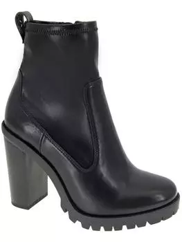 Женские ботильоны Pella с круглым носком и молнией BCBGeneration, черный