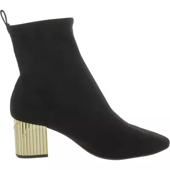 Женские ботильоны Petra из искусственной замши MICHAEL Michael Kors, цвет Black Mc