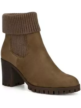 Женские ботильоны PRESLEY BOOTIE из искусственной кожи с рифленой подошвой New York & Company, оливковый