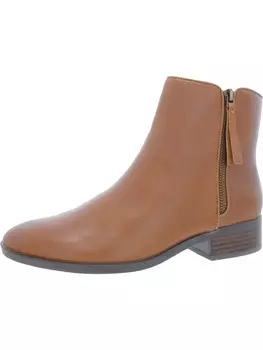 Женские ботильоны Robin на блочном каблуке с застежкой-молнией Naturalizer, цвет English Tea Leather