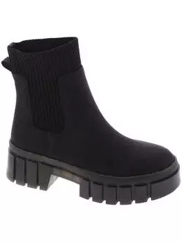 Женские ботильоны Romy из искусственной кожи с рифленой подошвой DV By Dolce Vita, черный