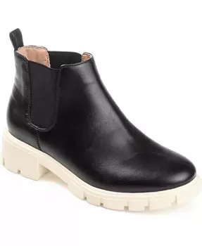 Женские ботильоны Rorke Tru Comfort с выступающей подошвой Journee Collection, черный