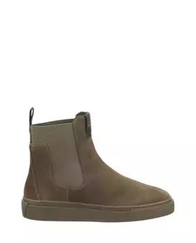 Женские ботильоны с эластичной регулировкой по бокам и петлей Gant, коричневый