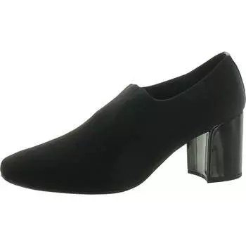 Женские ботильоны с круглым носком Anne Klein, черный