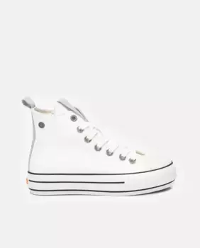 Женские ботильоны с резиновым носком и двойной подошвой Refresh, белый