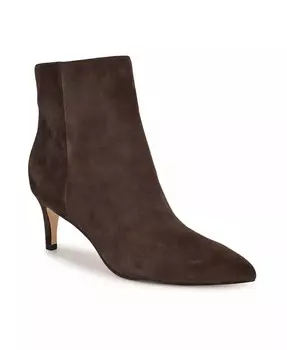 Женские ботильоны Sheeba на шпильке с острым носком Nine West, коричневый