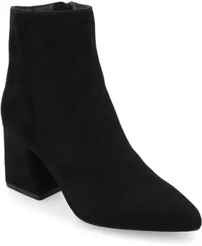 Женские ботильоны Sorren Tru Comfort из пеноматериала с острым носком на блочном каблуке Journee Collection, цвет Black