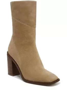 Женские ботильоны Stevie с квадратным носком на молнии Franco Sarto, цвет Cookie Leather