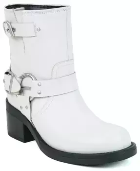 Женские ботильоны Stride на устойчивом каблуке Kenneth Cole New York, белый