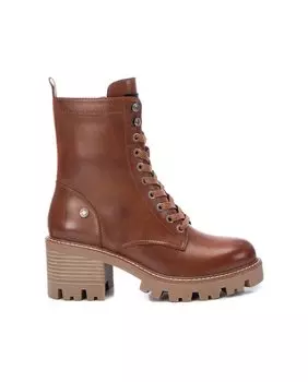 Женские ботильоны светло-коричневого цвета с застежкой-молнией Refresh, коричневый