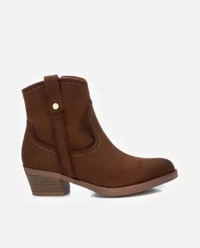 Женские ботильоны светло-коричневого цвета с застежкой-молнией Xti, коричневый