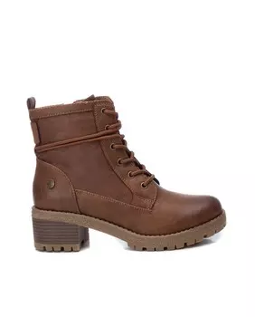 Женские ботильоны светло-коричневого цвета с застежкой-молнией Refresh, коричневый