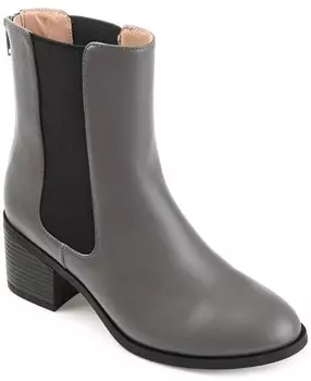 Женские ботильоны Tayshia Chelsea Journee Collection, серый