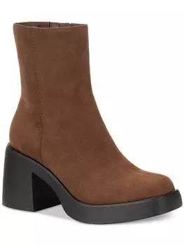 Женские ботильоны Tiannaa на блочном каблуке Sun + Stone, цвет russet micro
