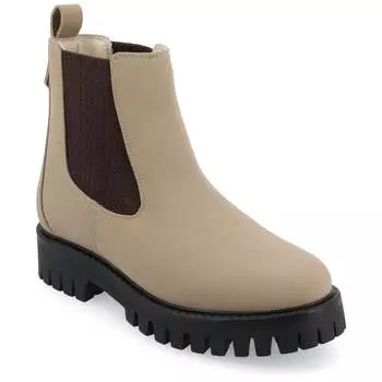 Женские ботильоны Tru Comfort Foam Alara из коллекции Journee, серо-коричневый