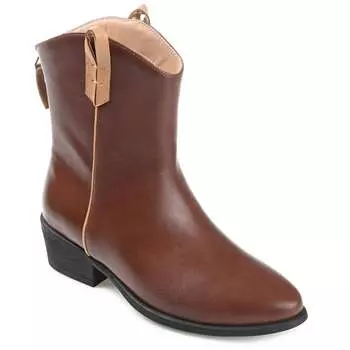 Женские ботильоны Tru Comfort Foam Novva из коллекции Journee, коричневый