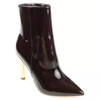 Женские ботильоны Tru Comfort Foam Rorie из коллекции Journee, цвет patent/brown