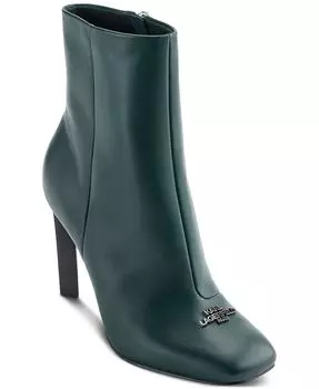 Женские ботильоны Vica с квадратным носком KARL LAGERFELD PARIS, зеленый