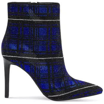 Женские ботильоны в клетку Reisa со стразами INC, цвет Cobalt Plaid