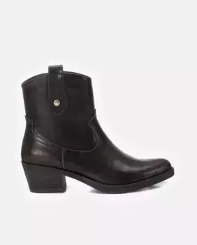 Женские ботильоны в ковбойском стиле на молнии Xti, золотой