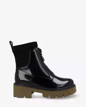 Женские ботильоны в стиле милитари на цветной подошве из эва Noa Harmon, черный