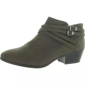 Женские ботильоны Willow с мягкой стелькой и миндалевидным носком Style & Co., цвет dk taupe micro